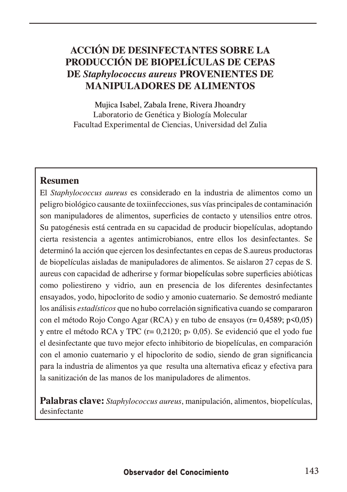 Staphylococcus aureu