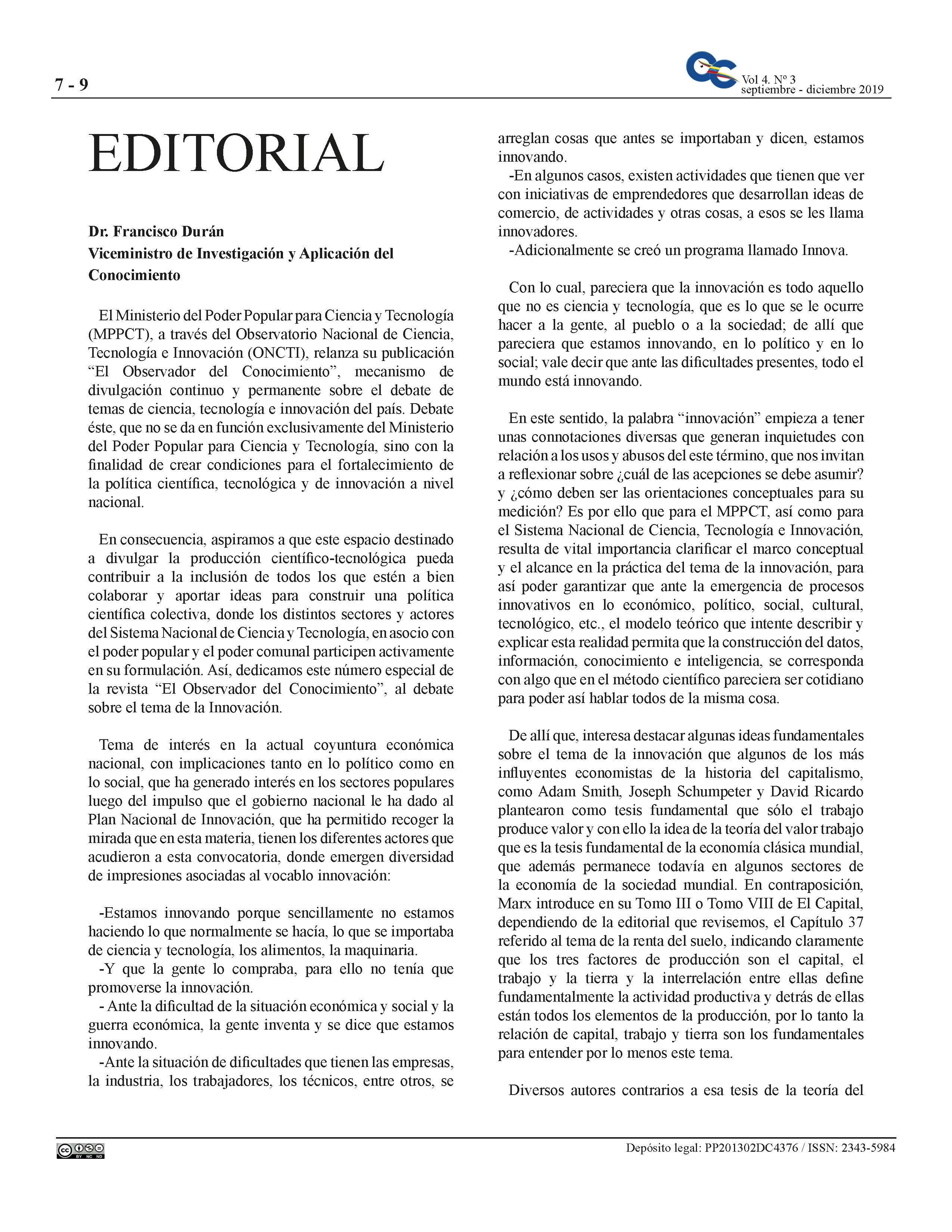 Editorial