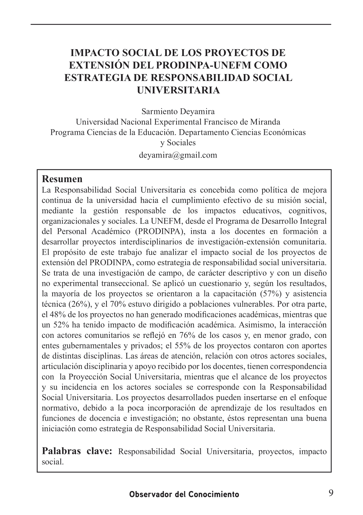 Responsabilidad Social