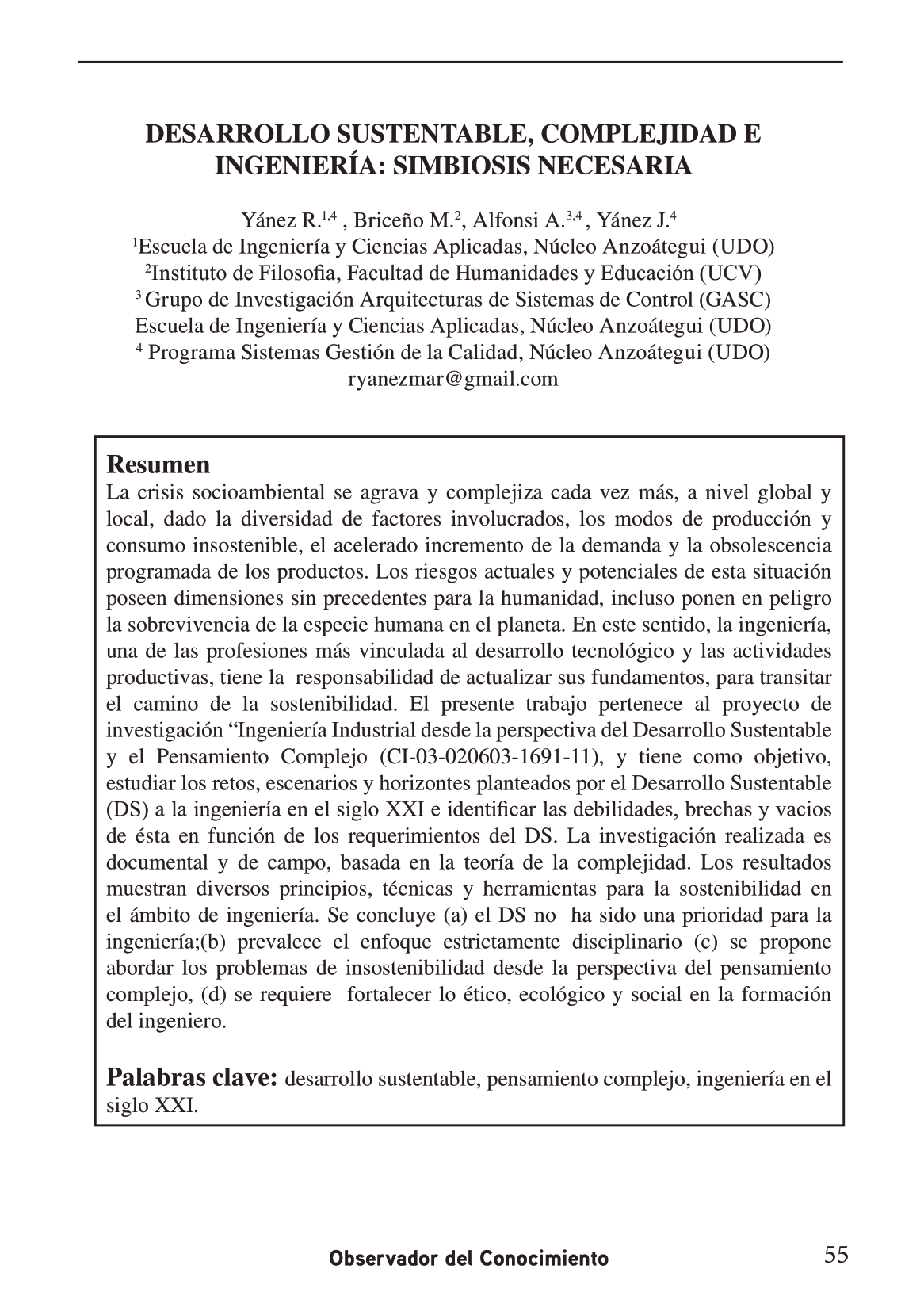 La crisis socioambiental 