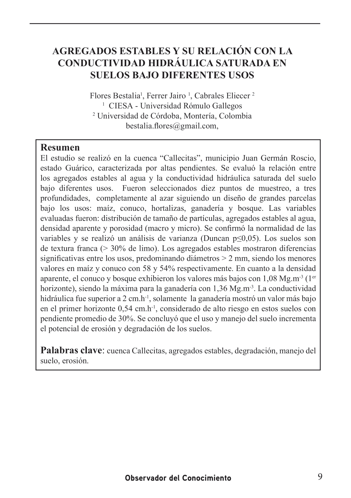 cuenca “Callecitas”