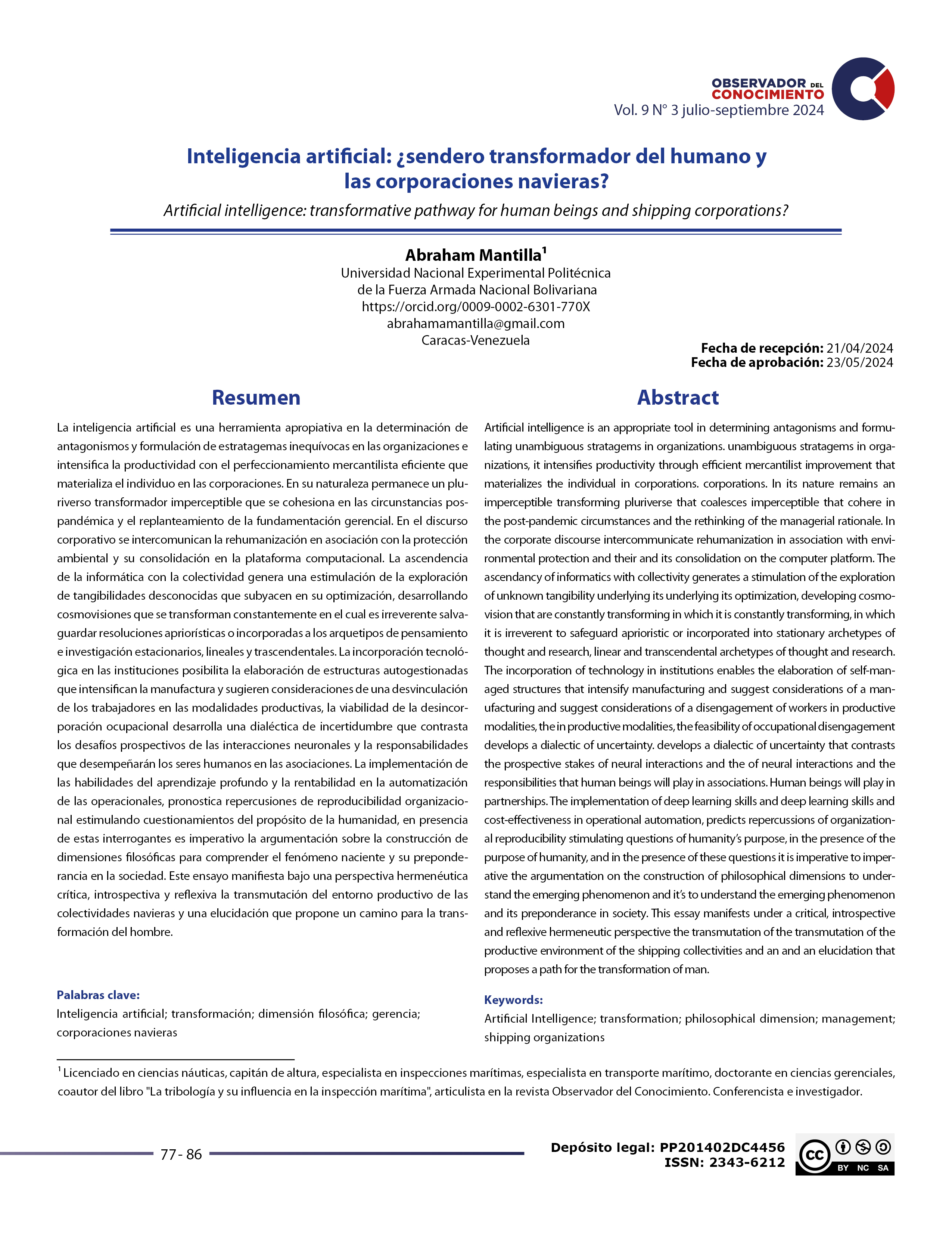 Inteligencia artificial